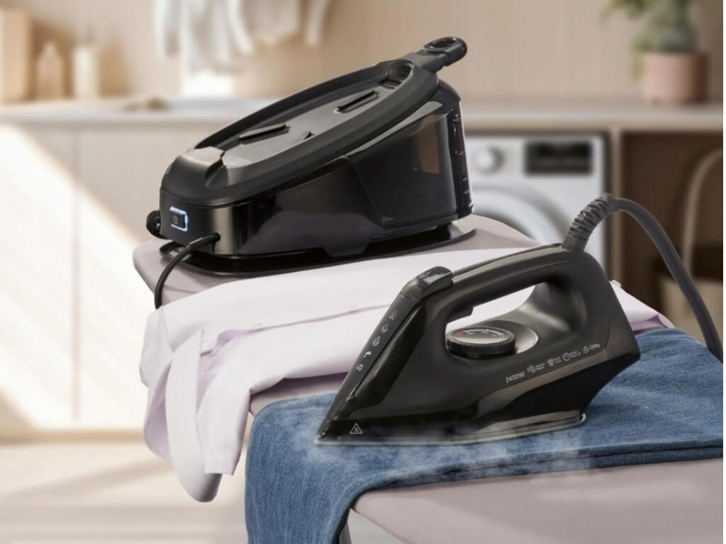 SwitchOn Naparovacia žehlička s parnou stanicou HG-10042 10(1)